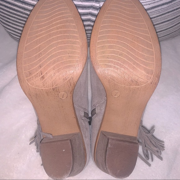 Franco Fortini “Ella” Ankle Booties in Griege - Picture 9 of 10